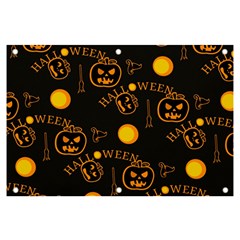 Halloween Background Pattern Banner and Sign 6  x 4 