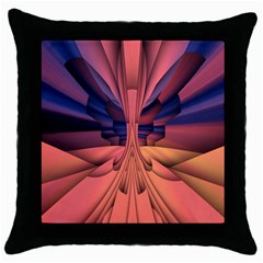 Pattern Colorful Background Abstarct Throw Pillow Case (black) by Ravend