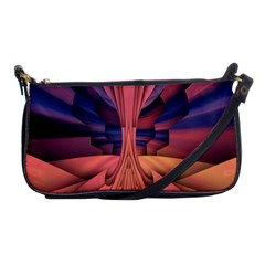 Pattern Colorful Background Abstarct Shoulder Clutch Bag by Ravend