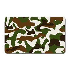 Camouflage Print Pattern Magnet (rectangular) by Ravend