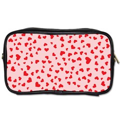 Hearts Valentine Heart Pattern Toiletries Bag (two Sides) by Ravend