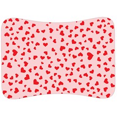 Hearts Valentine Heart Pattern Velour Seat Head Rest Cushion by Ravend