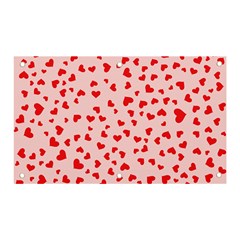 Hearts Valentine Heart Pattern Banner And Sign 5  X 3  by Ravend