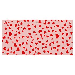 Hearts Valentine Heart Pattern Banner And Sign 6  X 3  by Ravend