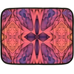 Pattern Colorful Background Fleece Blanket (mini) by Ravend