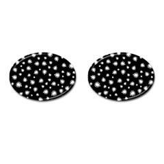 Pattern Girly Diamond Princess Cufflinks (oval) by Ravend