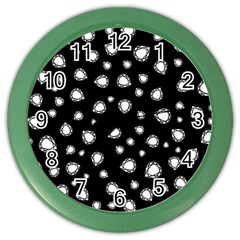 Pattern Girly Diamond Princess Color Wall Clock by Ravend