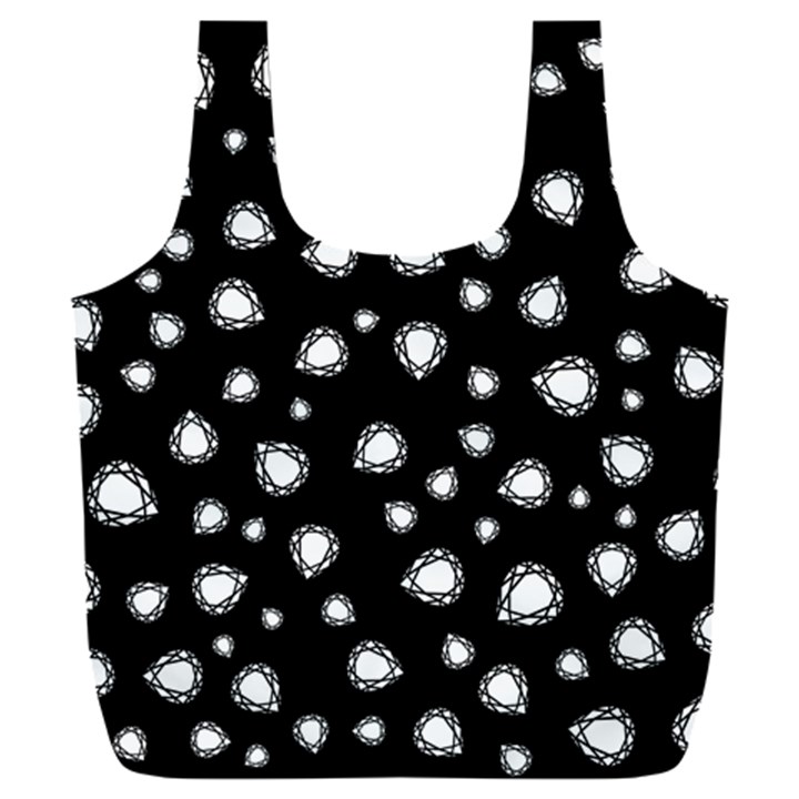 Pattern Girly Diamond Princess Full Print Recycle Bag (XXXL)