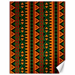 African Pattern Texture Canvas 12  X 16  by Ravend