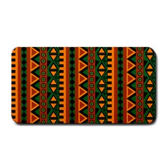 African Pattern Texture Medium Bar Mats