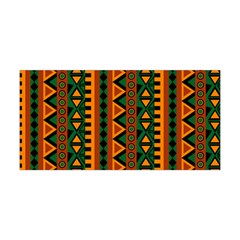 African Pattern Texture Yoga Headband by Ravend