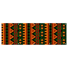 African Pattern Texture Banner And Sign 12  X 4 