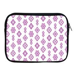 Geometric Pattern Purple Pattern Apple Ipad 2/3/4 Zipper Cases by Ravend