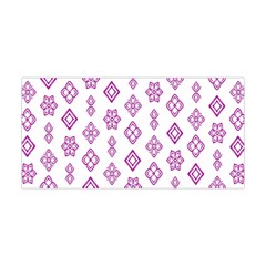 Geometric Pattern Purple Pattern Yoga Headband by Ravend