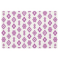 Geometric Pattern Purple Pattern Banner And Sign 6  X 4 