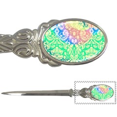 Hippie Fabric Background Tie Dye Letter Opener by Ravend