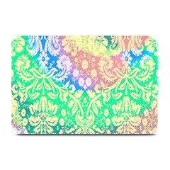 Hippie Fabric Background Tie Dye Plate Mats by Ravend