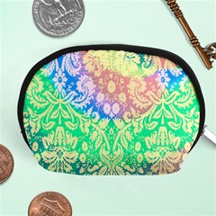 Hippie Fabric Background Tie Dye Accessory Pouch (medium) by Ravend