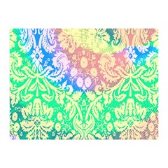 Hippie Fabric Background Tie Dye Double Sided Flano Blanket (mini)  by Ravend