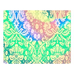 Hippie Fabric Background Tie Dye Double Sided Flano Blanket (large)  by Ravend