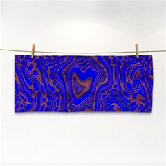 Optical Illusion Illusion Pattern Hand Towel by Ravend