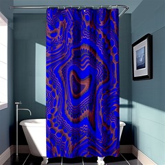 Optical Illusion Illusion Pattern Shower Curtain 36  X 72  (stall)  by Ravend