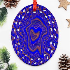 Optical Illusion Illusion Pattern Ornament (oval Filigree) by Ravend