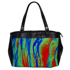 Pattern Design Decorative Art Oversize Office Handbag by Ravend