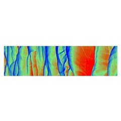 Pattern Design Decorative Art Oblong Satin Scarf (16  X 60 ) by Ravend