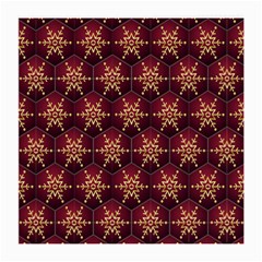 Background Pattern Icon Design Medium Glasses Cloth (2 Sides) by Ravend