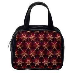 Background Pattern Icon Design Classic Handbag (one Side)