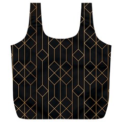 Illustrations Art Geometric Pattern Full Print Recycle Bag (xxxl) by Ravend