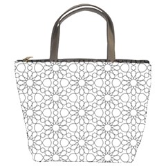 Flower Branch Corolla Wreath Lease Bucket Bag by Ravend