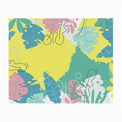 Plants Leaves Border Frame Small Glasses Cloth by Ravend