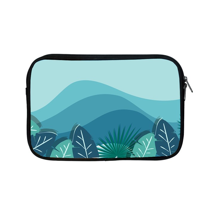 Palm Leaves Waves Mountains Hills Apple iPad Mini Zipper Cases