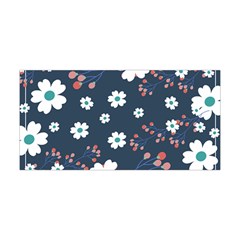 Floral Digital Paper Background Yoga Headband by Ravend