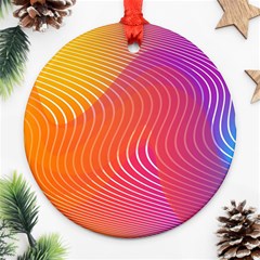 Brochure Flyer Poster Music Ornament (round) by Ravend