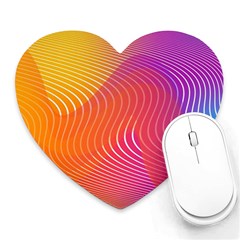 Brochure Flyer Poster Music Heart Mousepads by Ravend