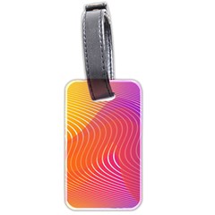 Brochure Flyer Poster Music Luggage Tag (two Sides) by Ravend