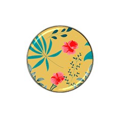 Nature Floral Flower Petal Leaves Leaf Plant Hat Clip Ball Marker (4 Pack) by Ravend