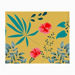 Nature Floral Flower Petal Leaves Leaf Plant Small Glasses Cloth by Ravend