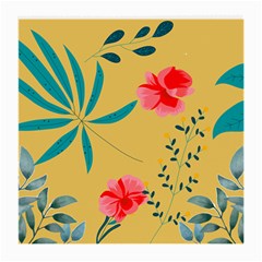 Nature Floral Flower Petal Leaves Leaf Plant Medium Glasses Cloth (2 Sides) by Ravend