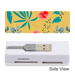 Nature Floral Flower Petal Leaves Leaf Plant Memory Card Reader (stick) by Ravend