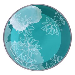 Flower Floral Design Background Wireless Charger by Ravend