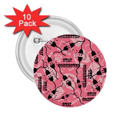 Connection Get Connected Technology 2 25  Buttons (10 Pack)  by Ravend