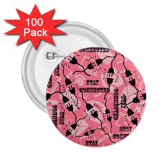 Connection Get Connected Technology 2 25  Buttons (100 Pack)  by Ravend