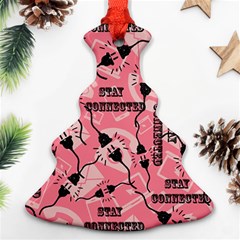 Connection Get Connected Technology Ornament (christmas Tree)  by Ravend