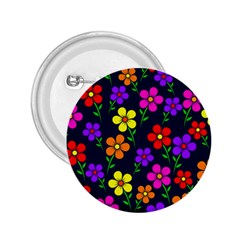 Background Flower Floral Bloom 2.25  Buttons