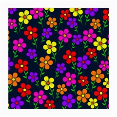 Background Flower Floral Bloom Medium Glasses Cloth