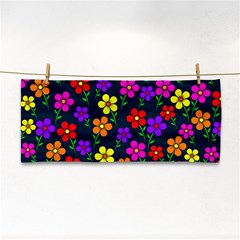 Background Flower Floral Bloom Hand Towel